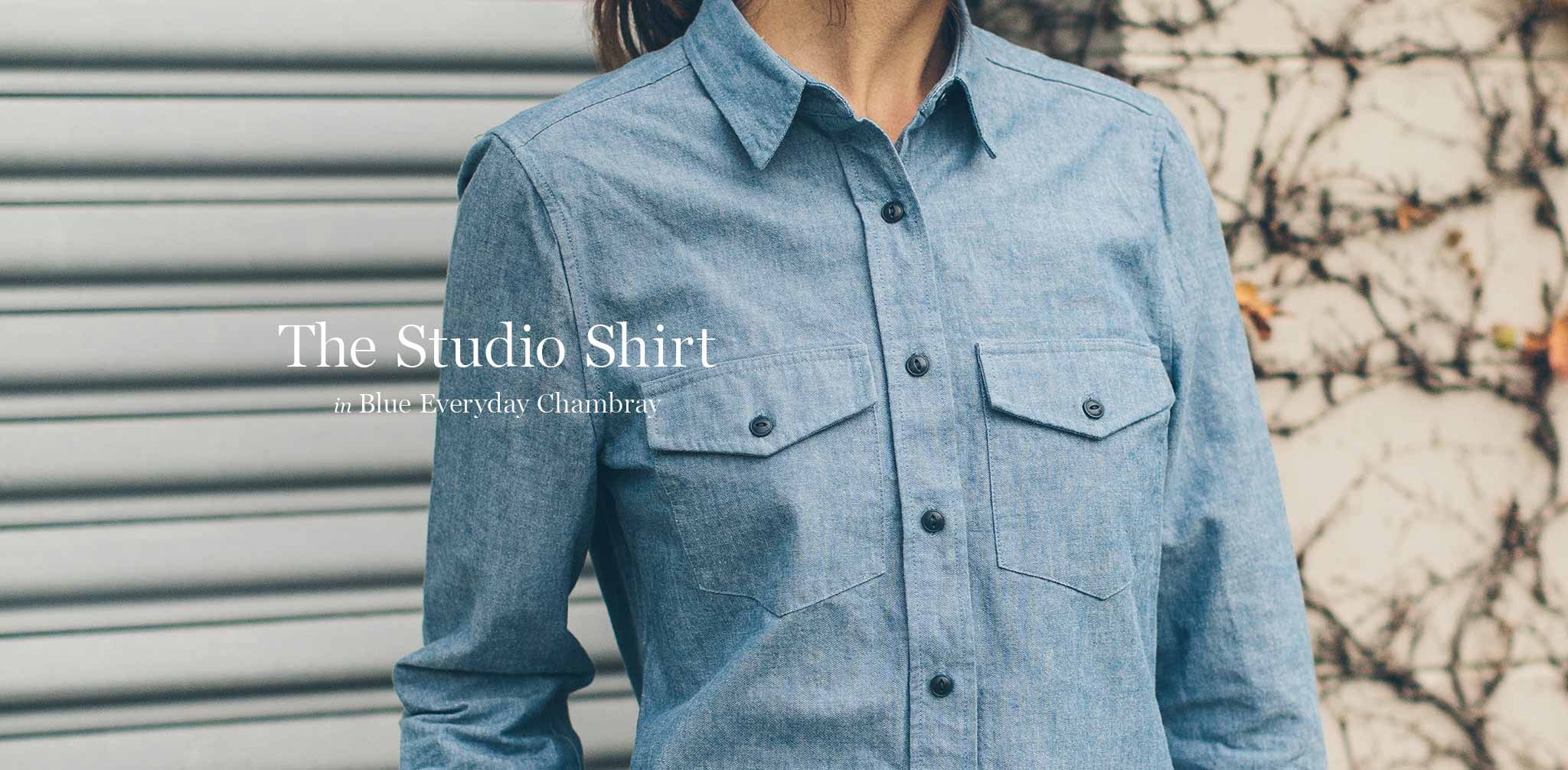 Blue Everyday Chambray Shirt L60686