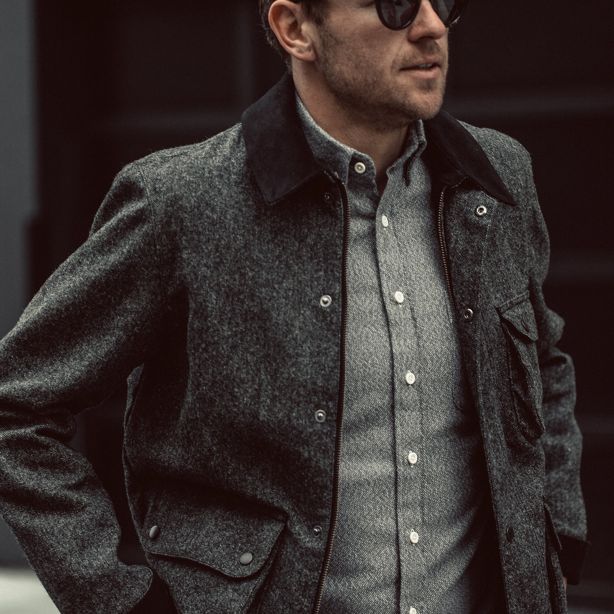 The Jack in Brushed Charcoal