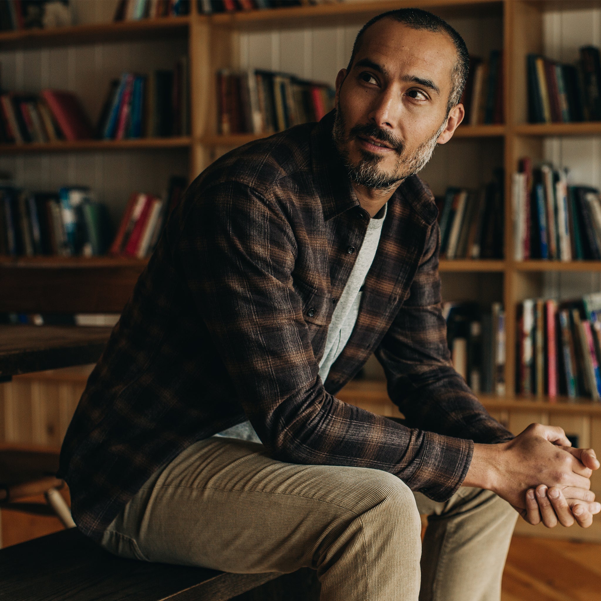 The Yosemite Shirt in Timber Shadow Plaid