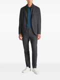 Incotex removable-panel flannel jacket