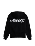 Awake NY logo-print zip-up hoodie