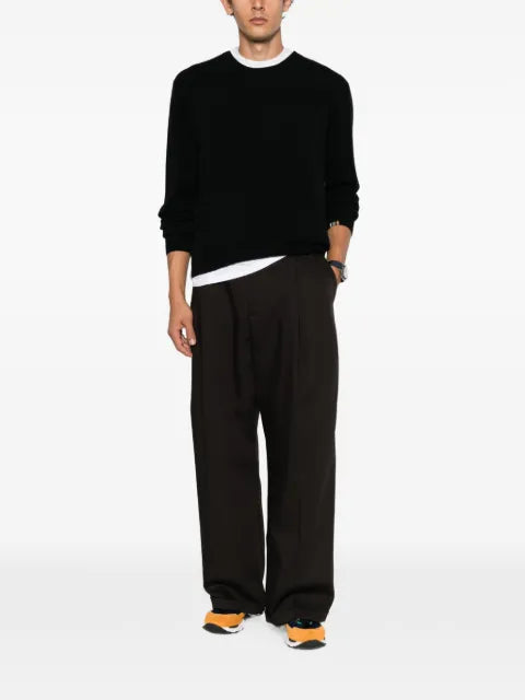 extreme cashmere Bis crew-neck cashmere sweater