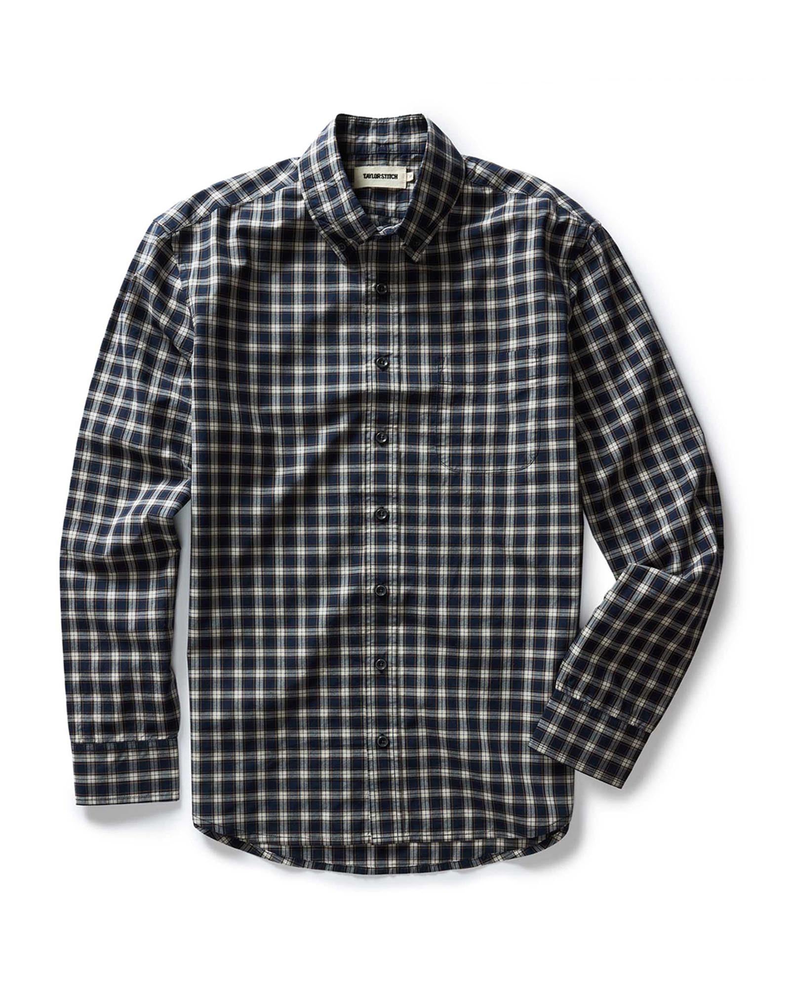 Jacket in Deep Blue Plaid P697815