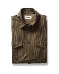 Bark Print Broken Twill Shirt L656118