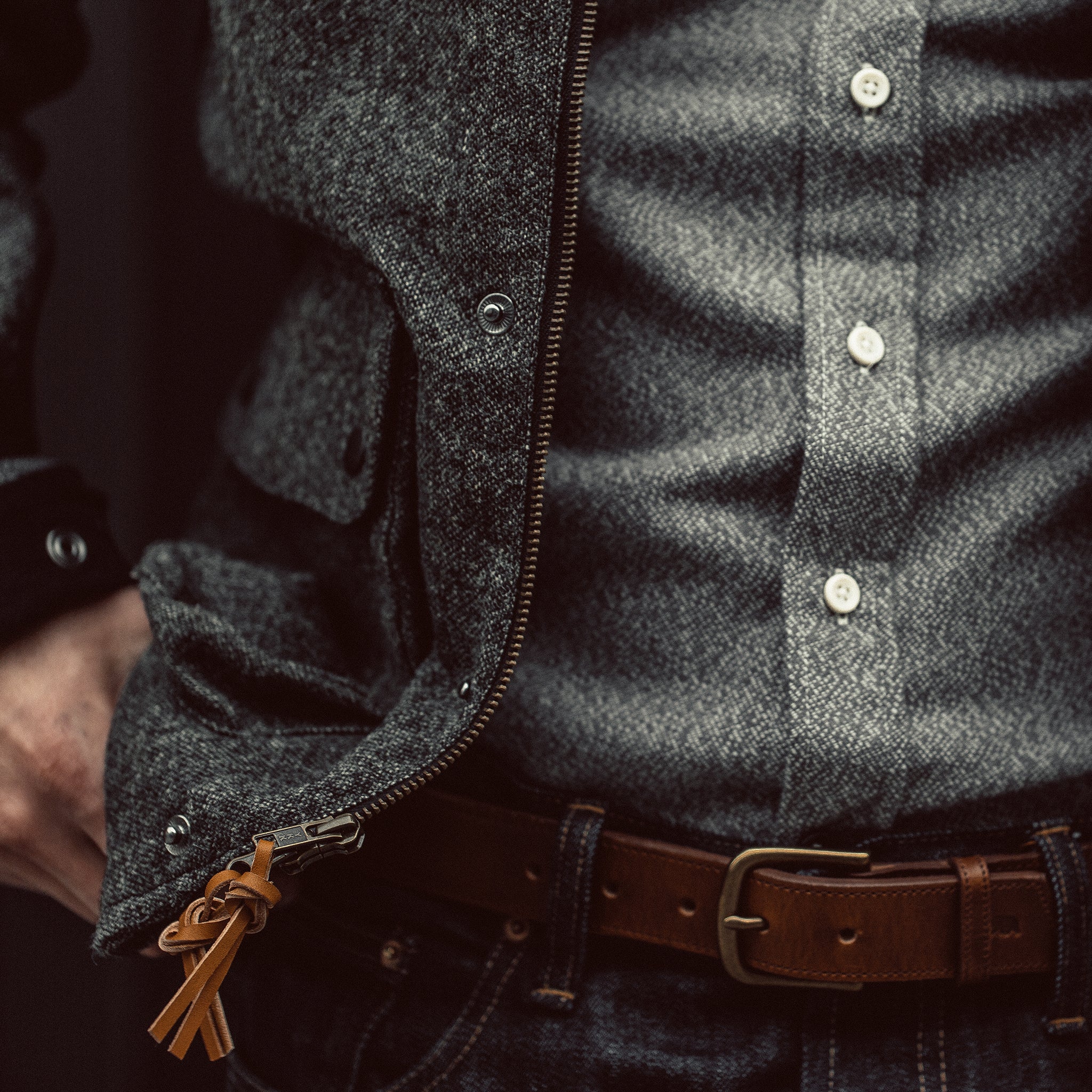 The Jack in Brushed Charcoal
