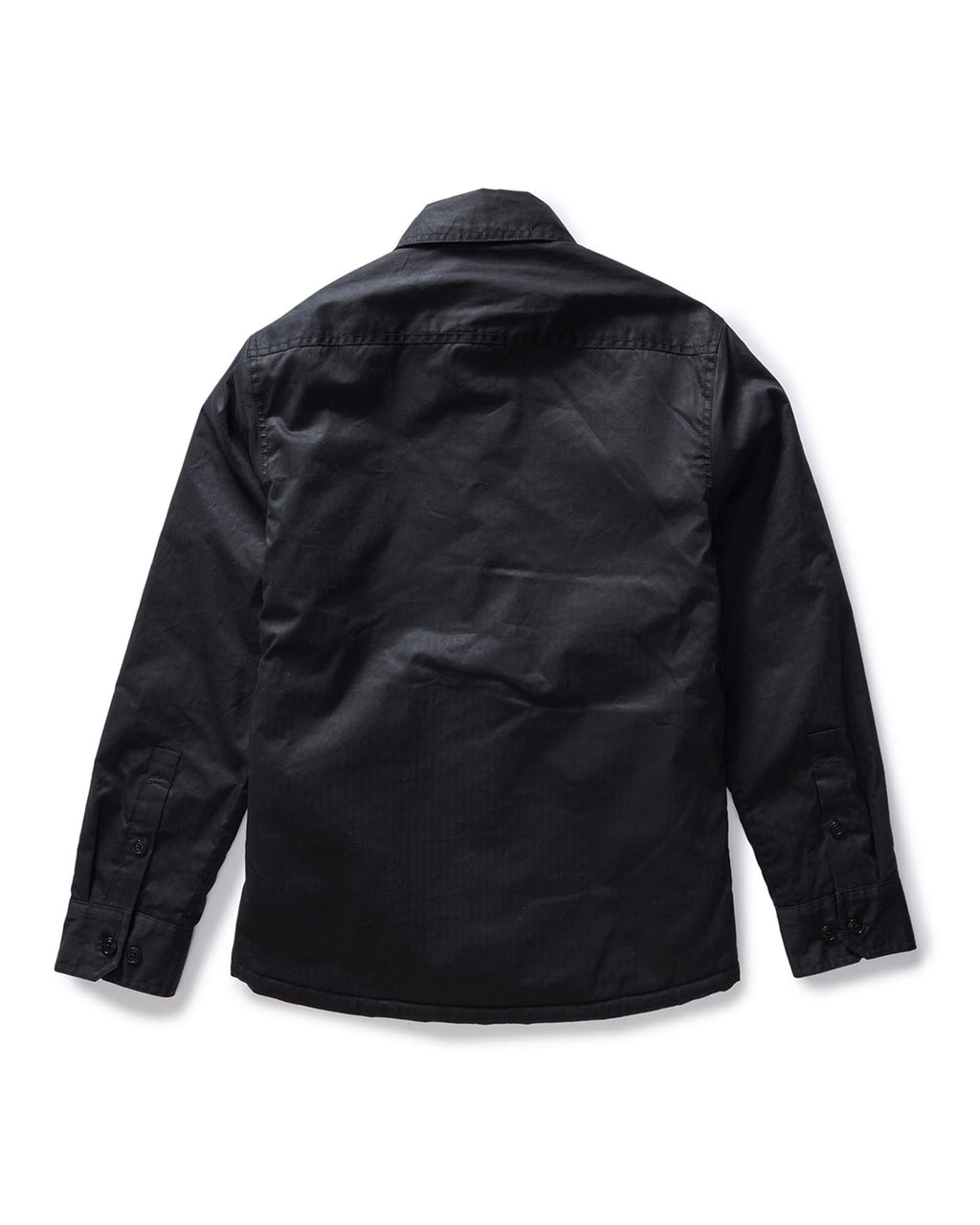 Jacket in Coal Dry Wax I80092