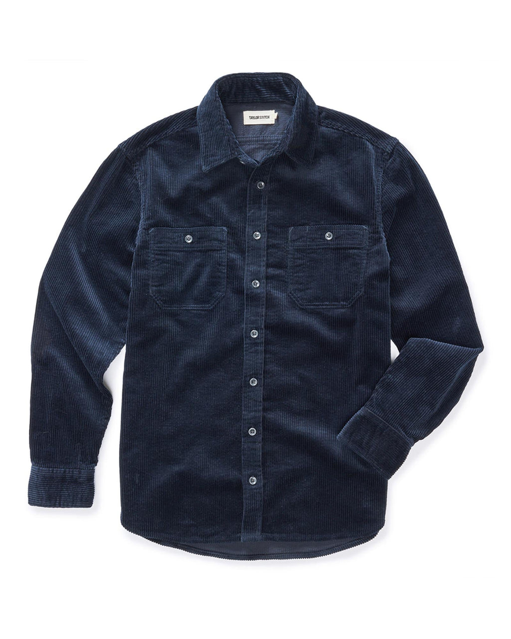 Corduroy Utility Shirt in Dark Navy A3232