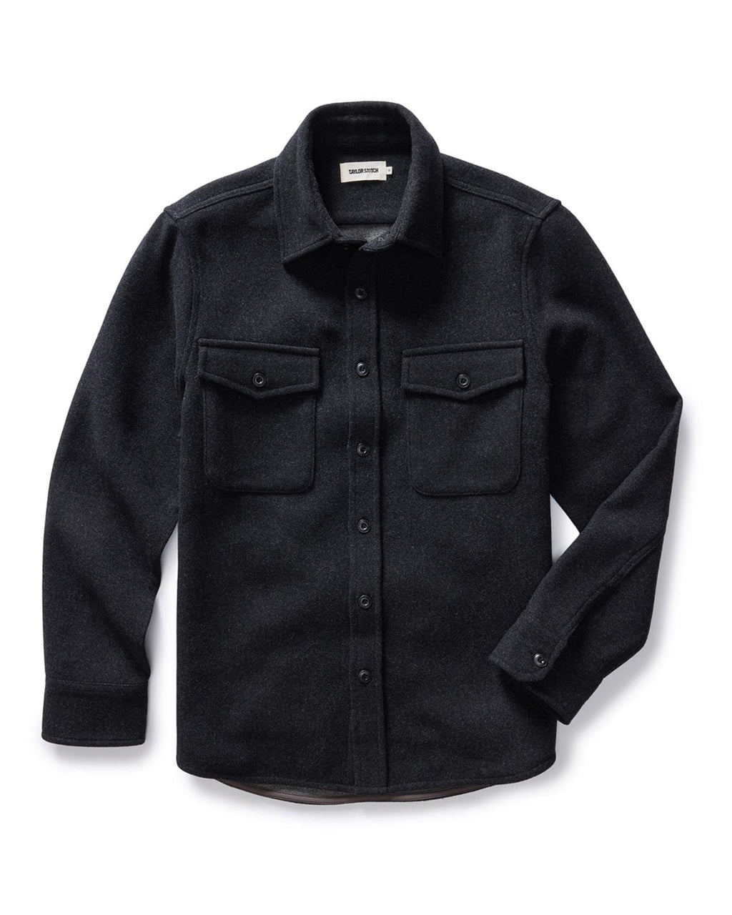The Maritime Shirt Jacket in Heather Charcoal