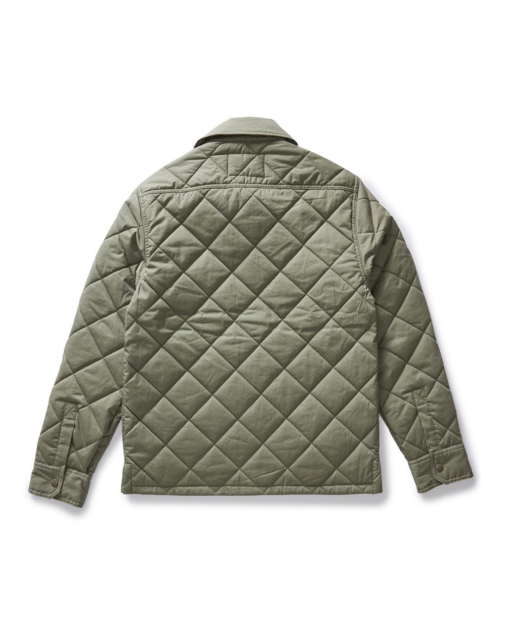 Shirt Jacket in Smoked Olive Dry Wax D954