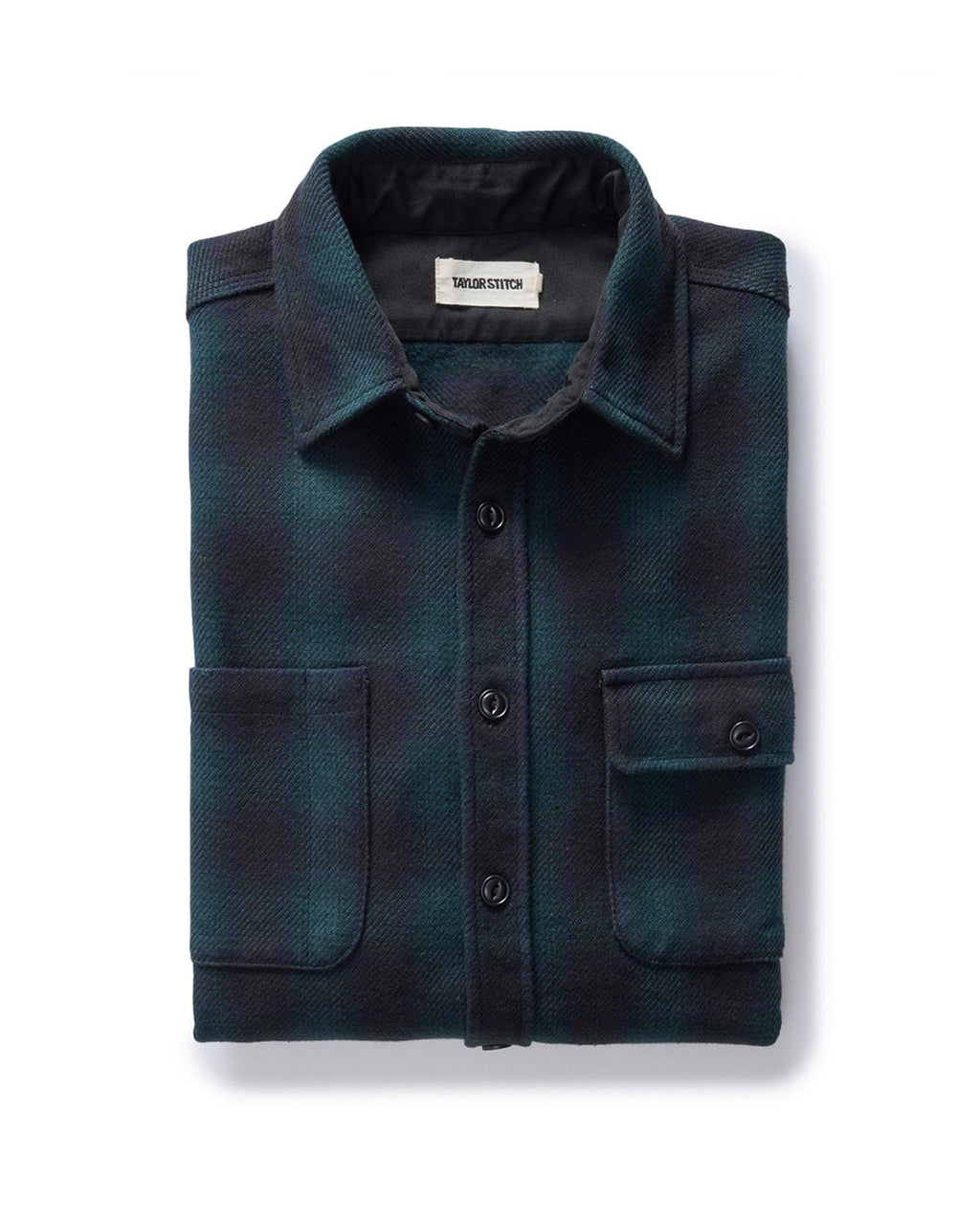 Black Pine Plaid Utility Shirt Z338