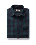 Black Pine Plaid Utility Shirt Z338