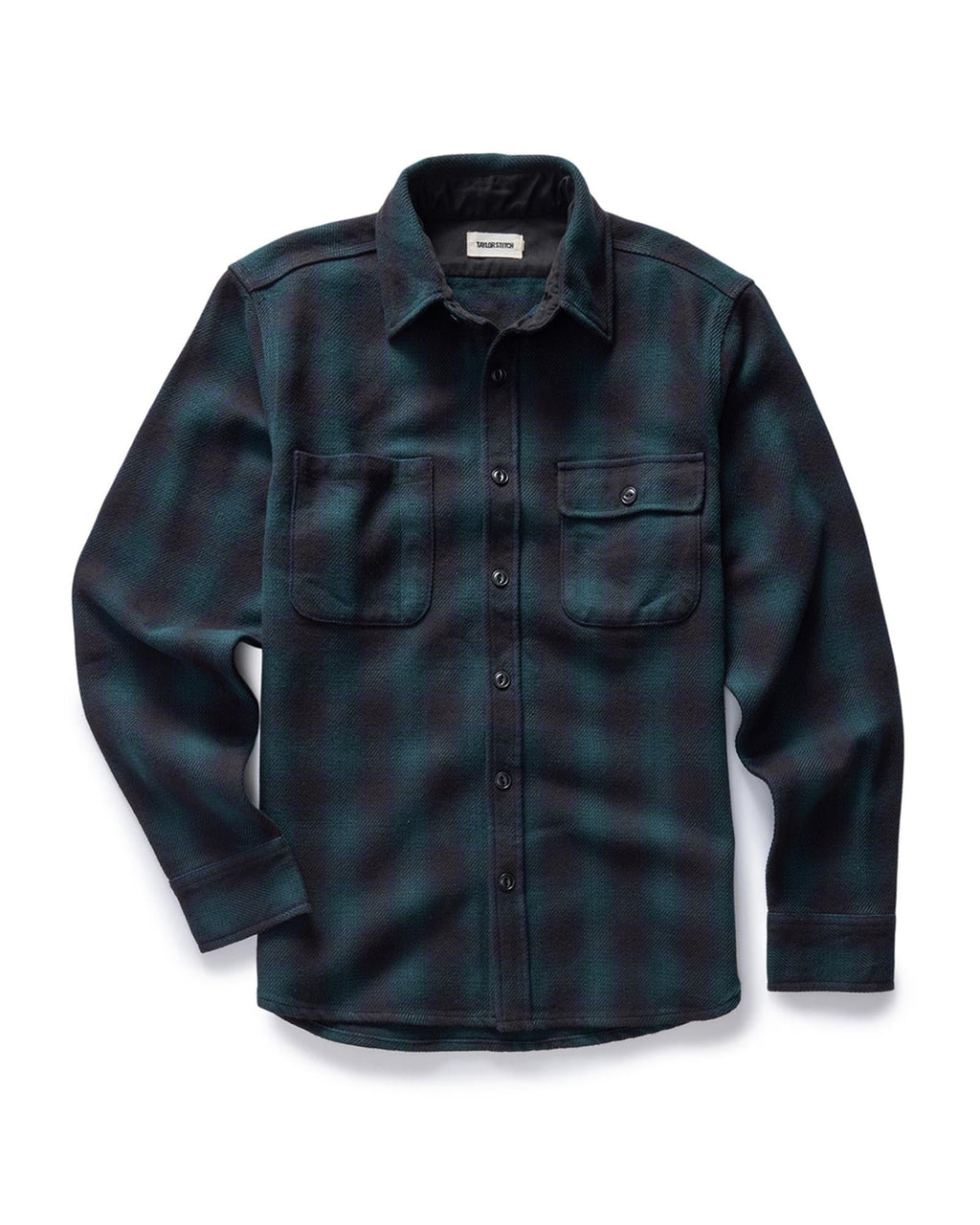 Black Pine Plaid Utility Shirt Z338