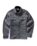 Heather Ash Boucle Overshirt A8187