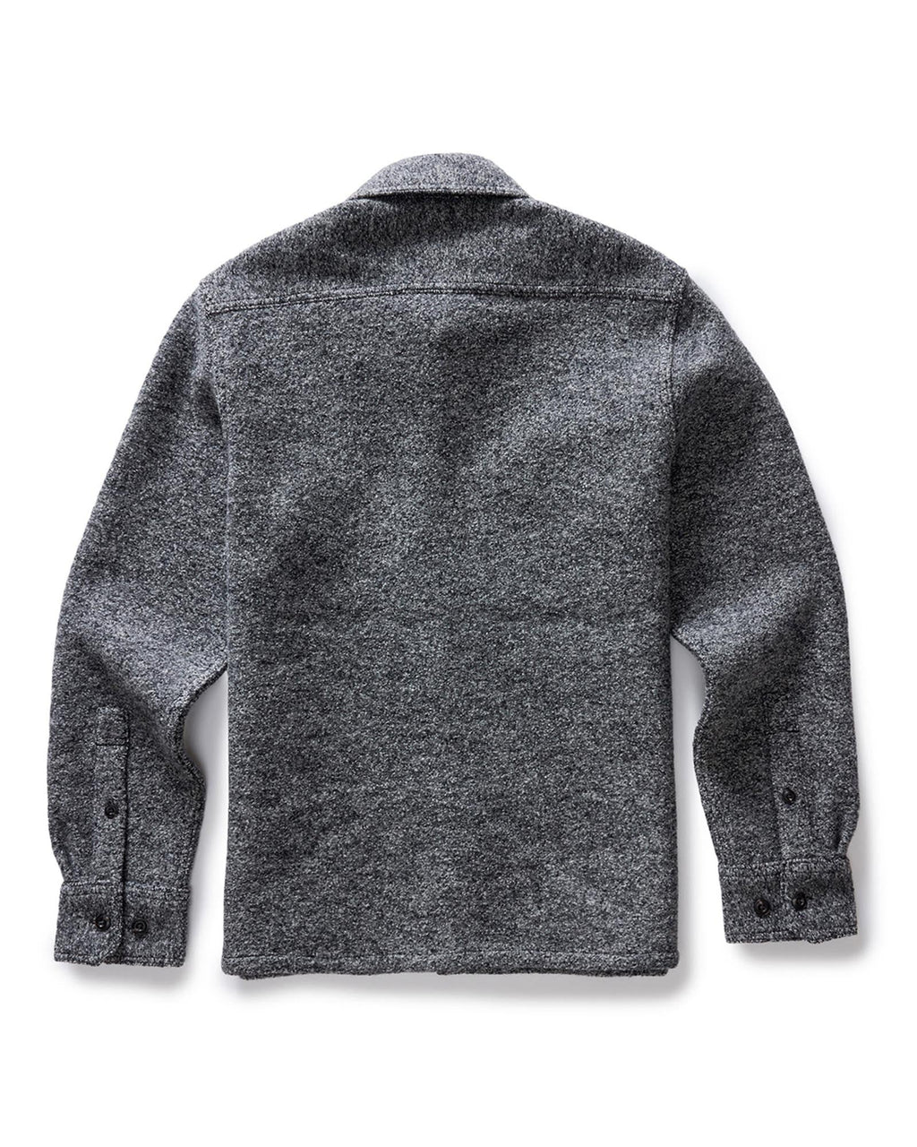 Heather Ash Boucle Overshirt A8187