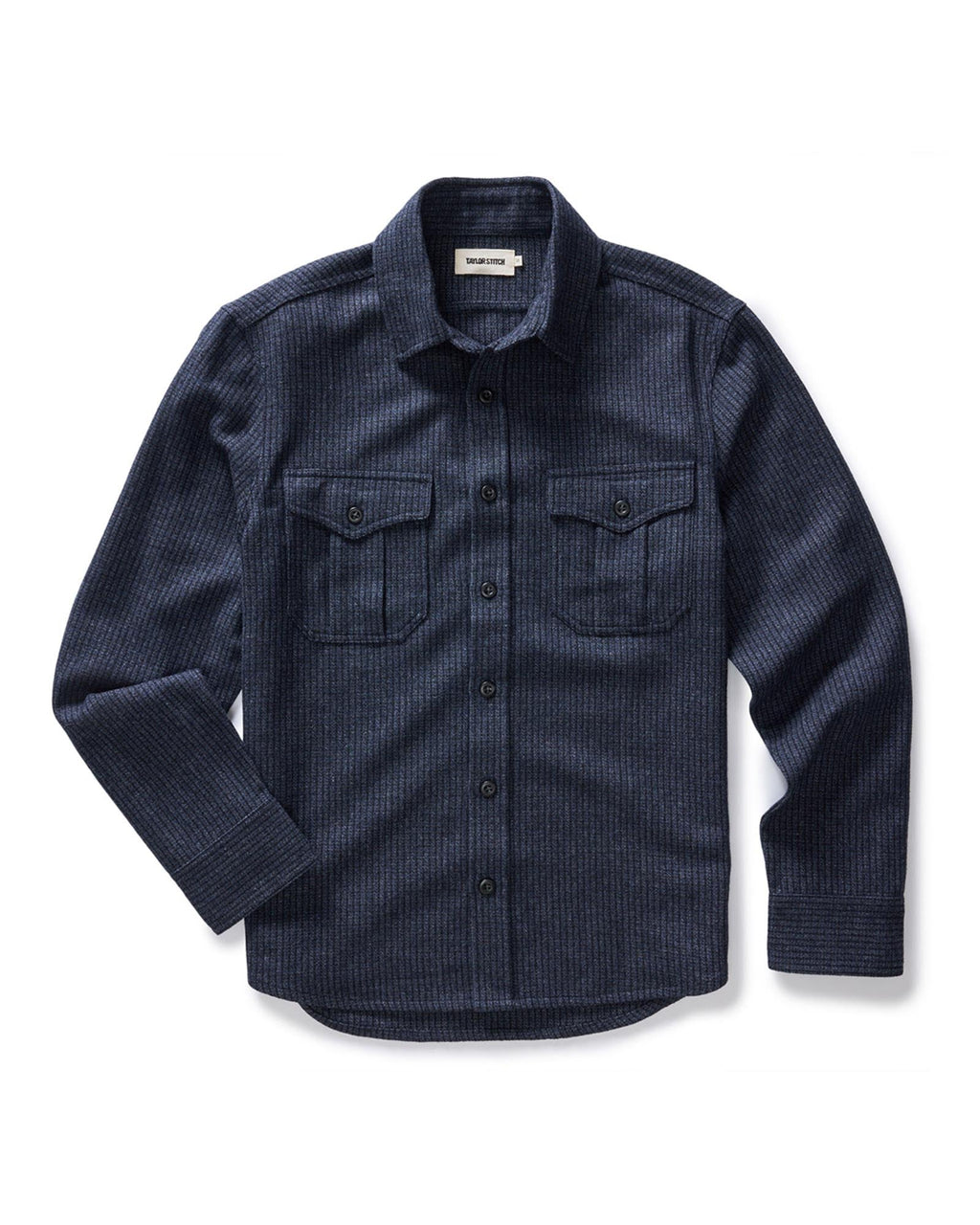 The Saddler Shirt in Midnight Check Wool