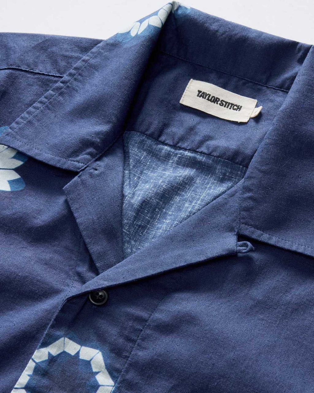 Dark Navy Geo Print Shirt H60880