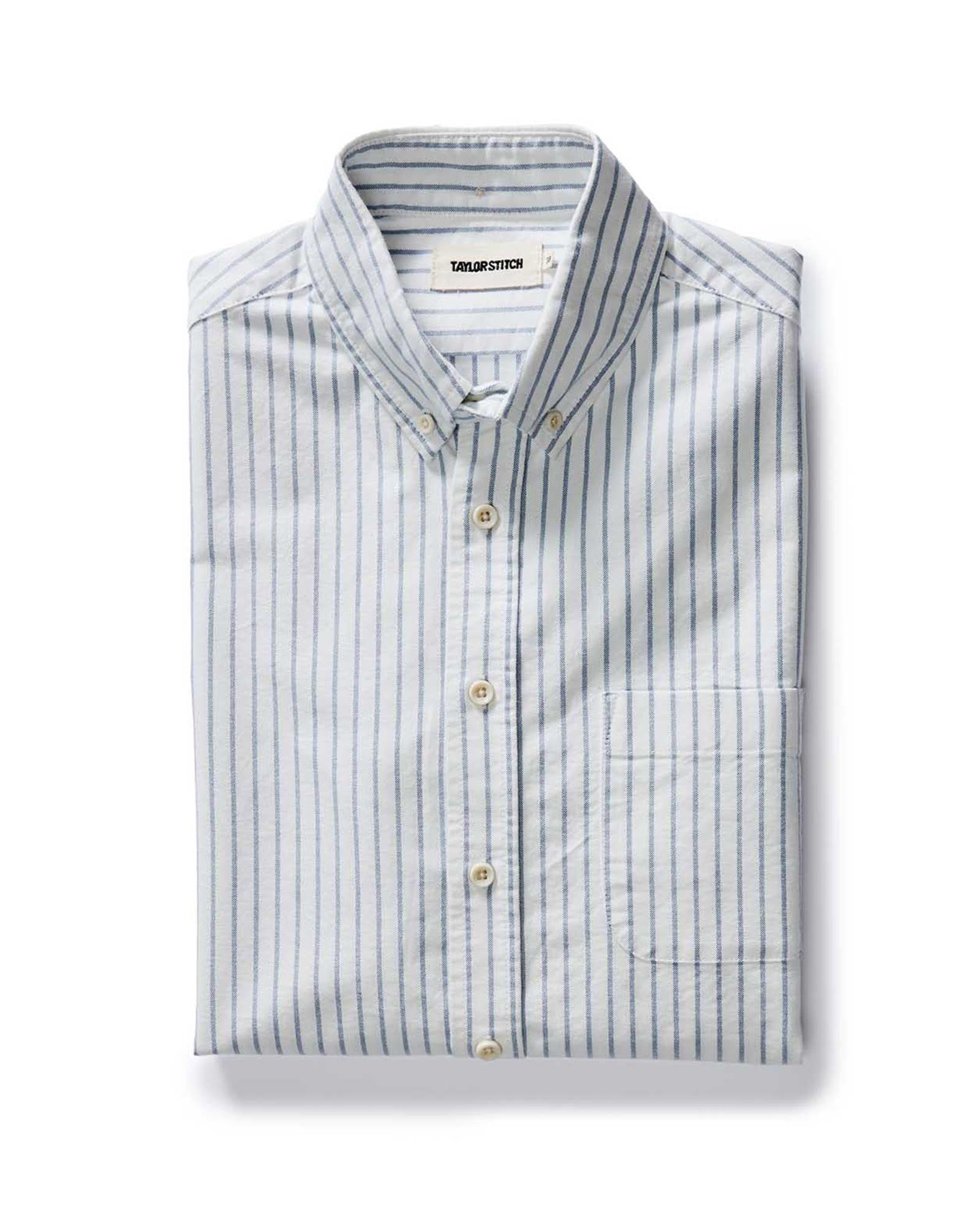 White Stripe Oxford Shoes O302217
