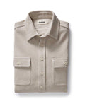 Flax Twill Shirt V337