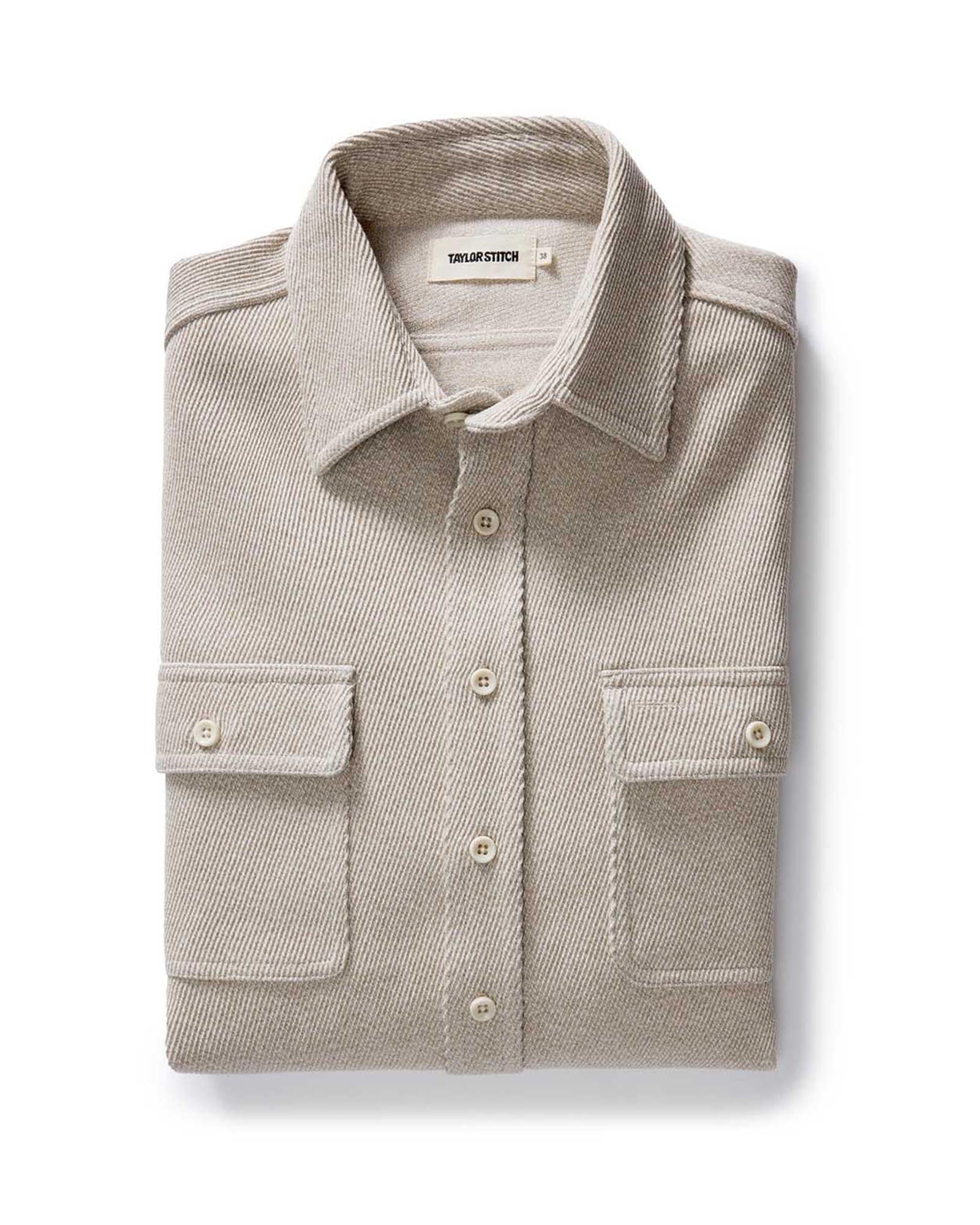 Flax Twill Shirt V337