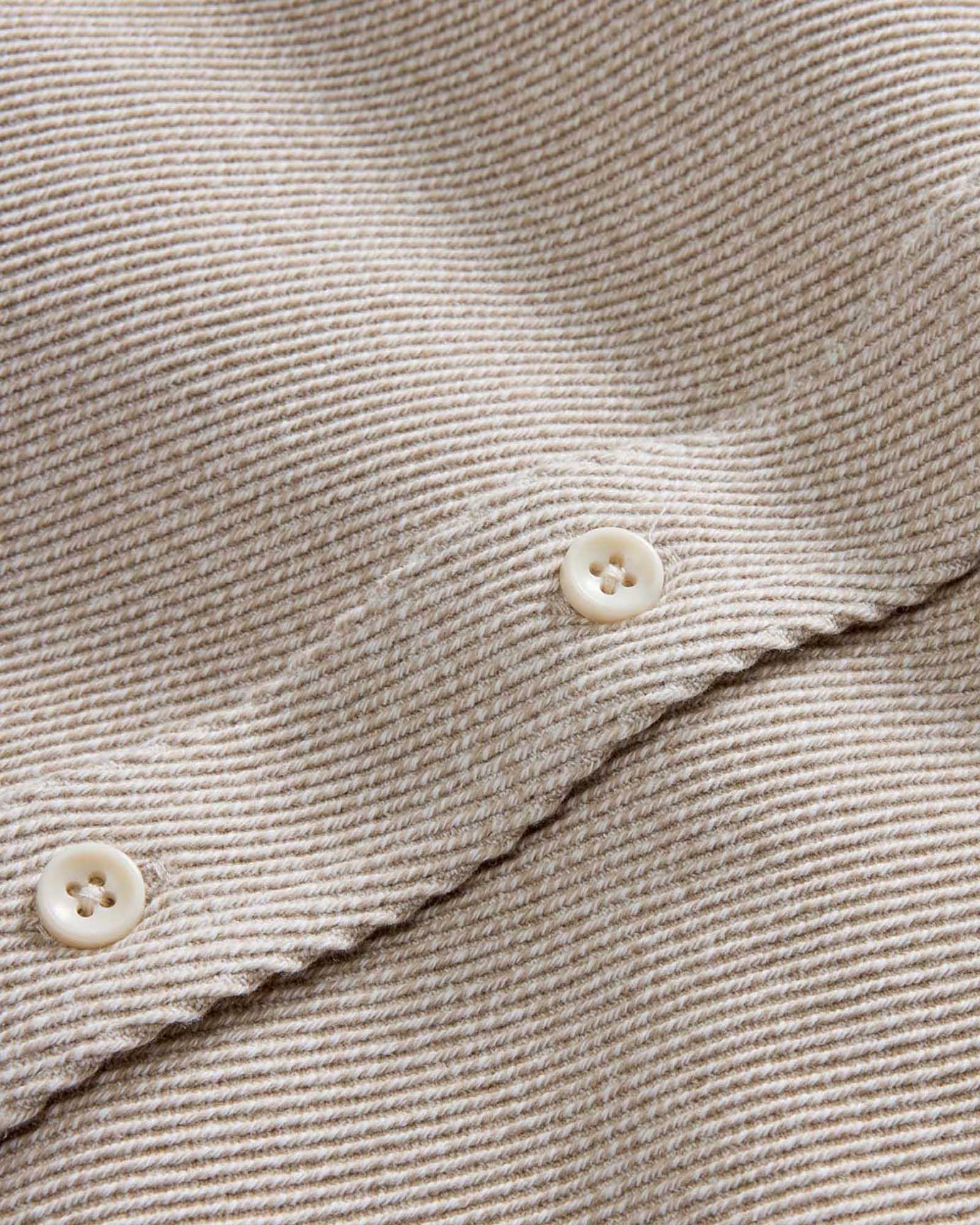 Flax Twill Shirt V337