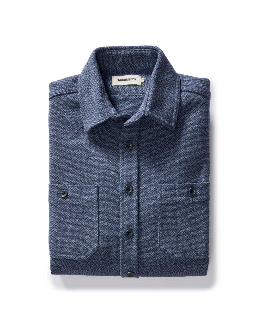 Indigo Ash Wool Canvas Utility Shirt A27719