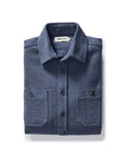 Indigo Ash Wool Canvas Utility Shirt A27719