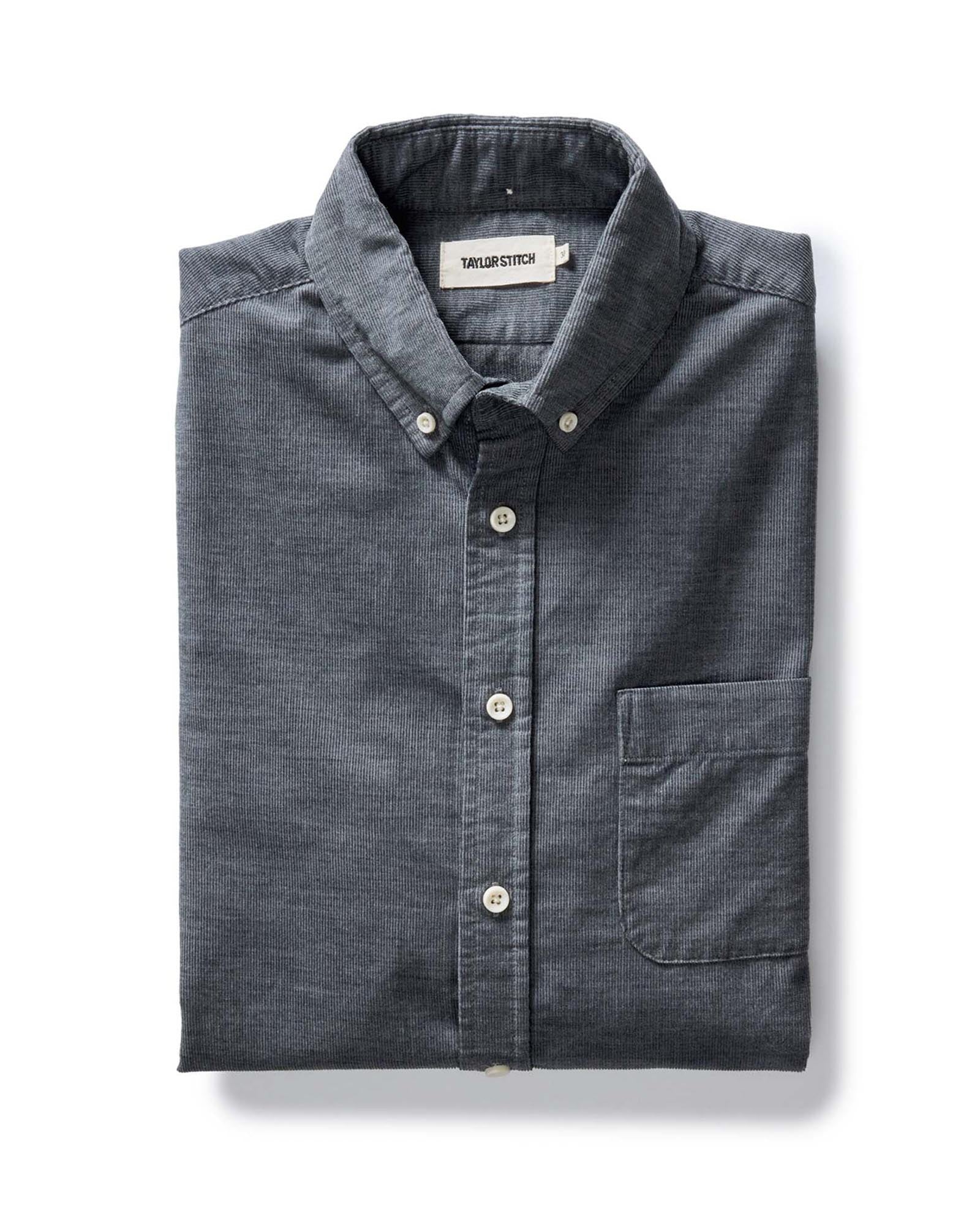 Heather Slate Pincord Jacket G762