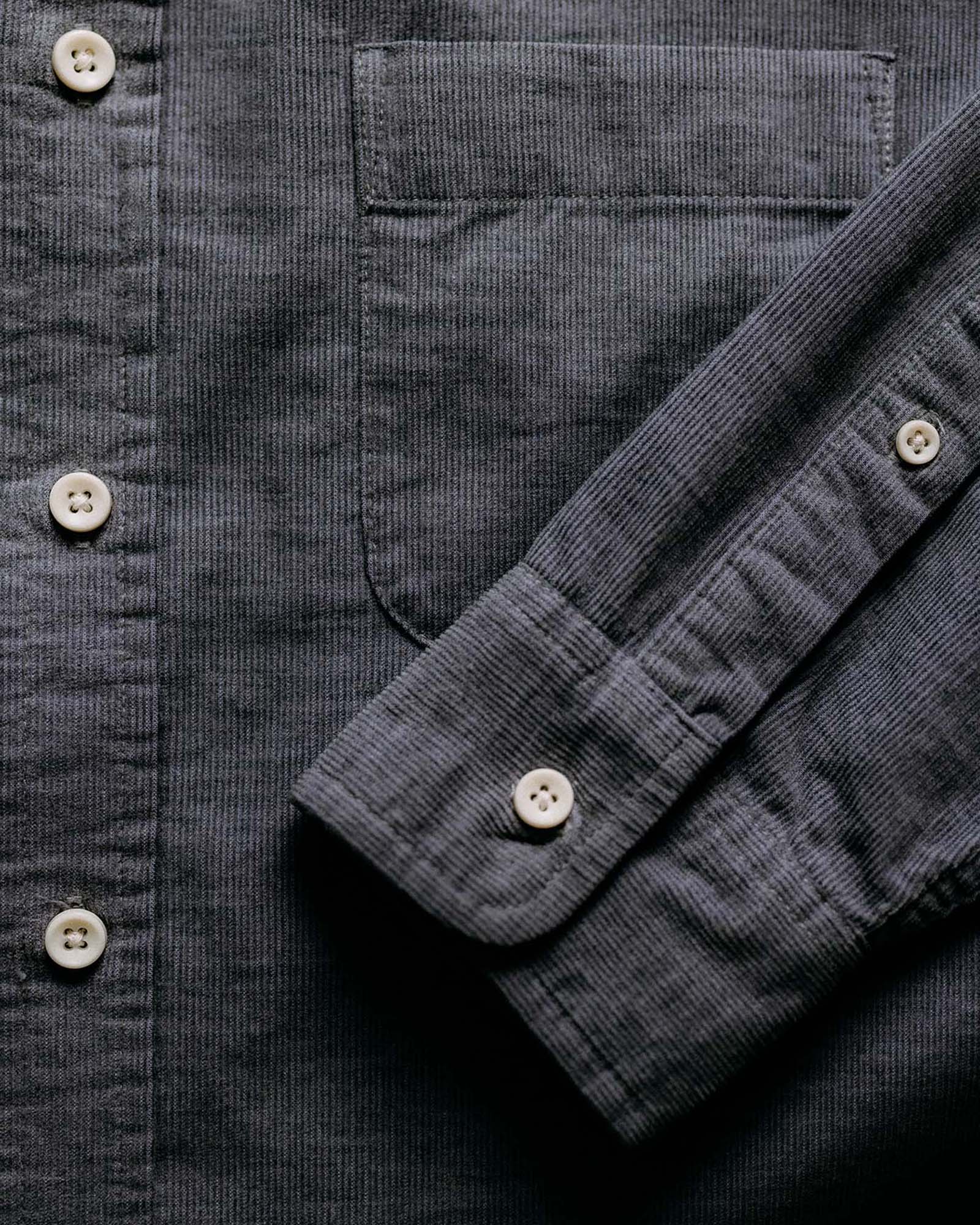 Heather Slate Pincord Jacket G762