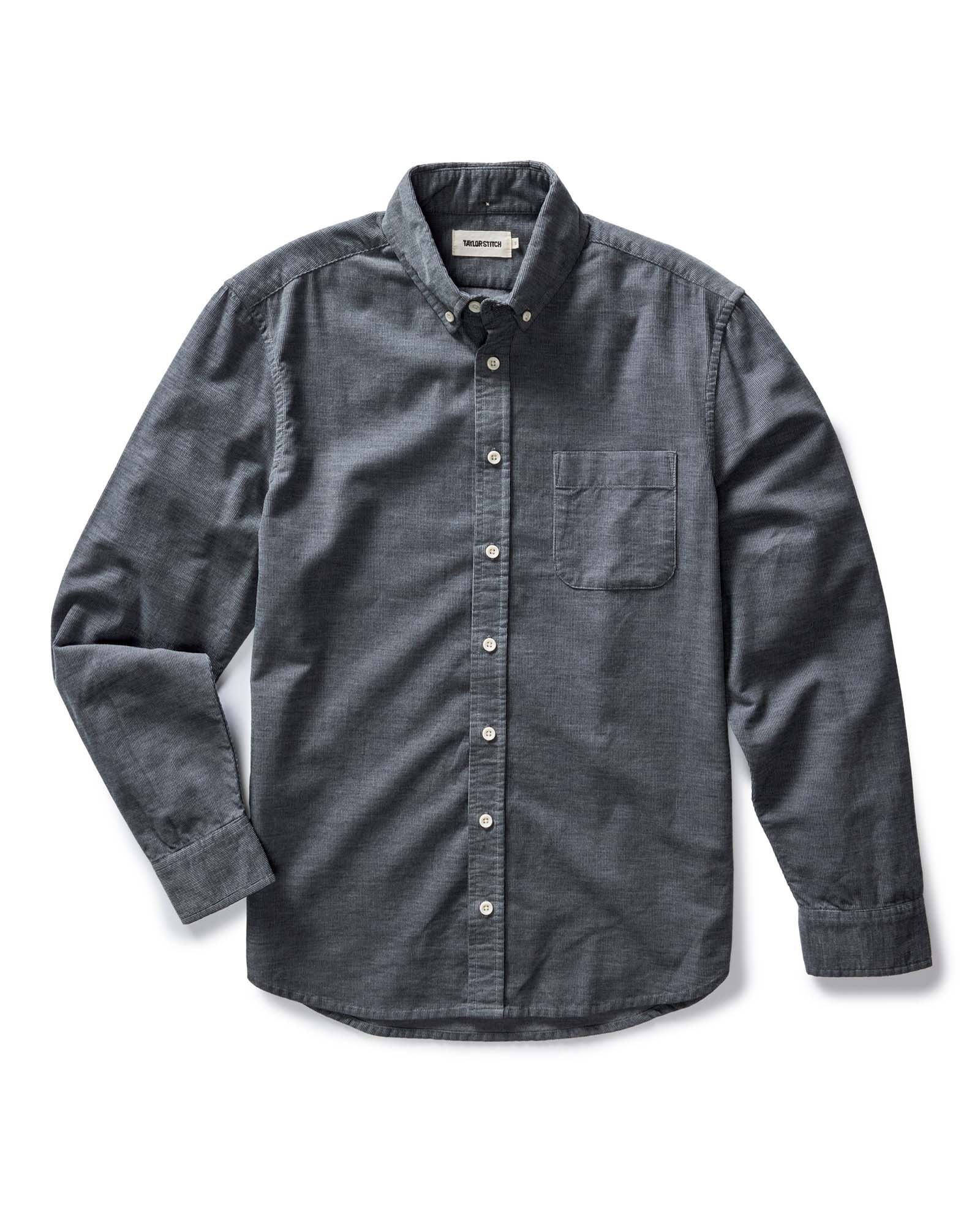 Heather Slate Pincord Jacket G762