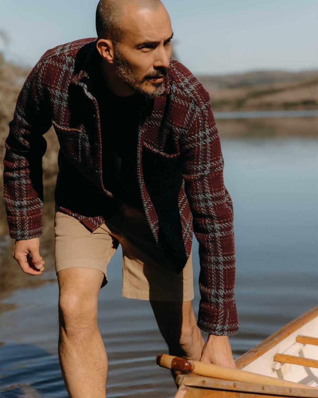 Overshirt in Port Plaid U8006