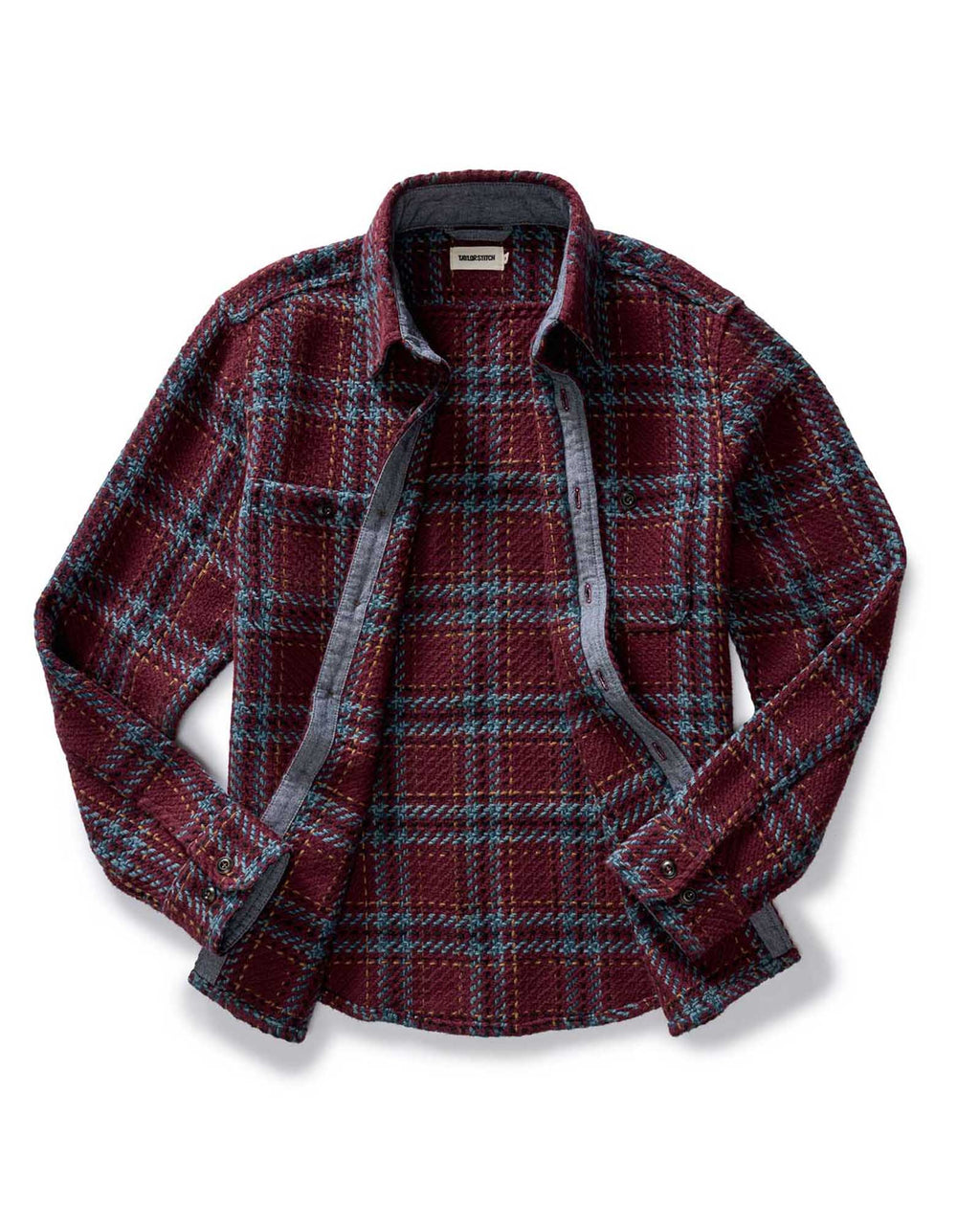 Overshirt in Port Plaid U8006