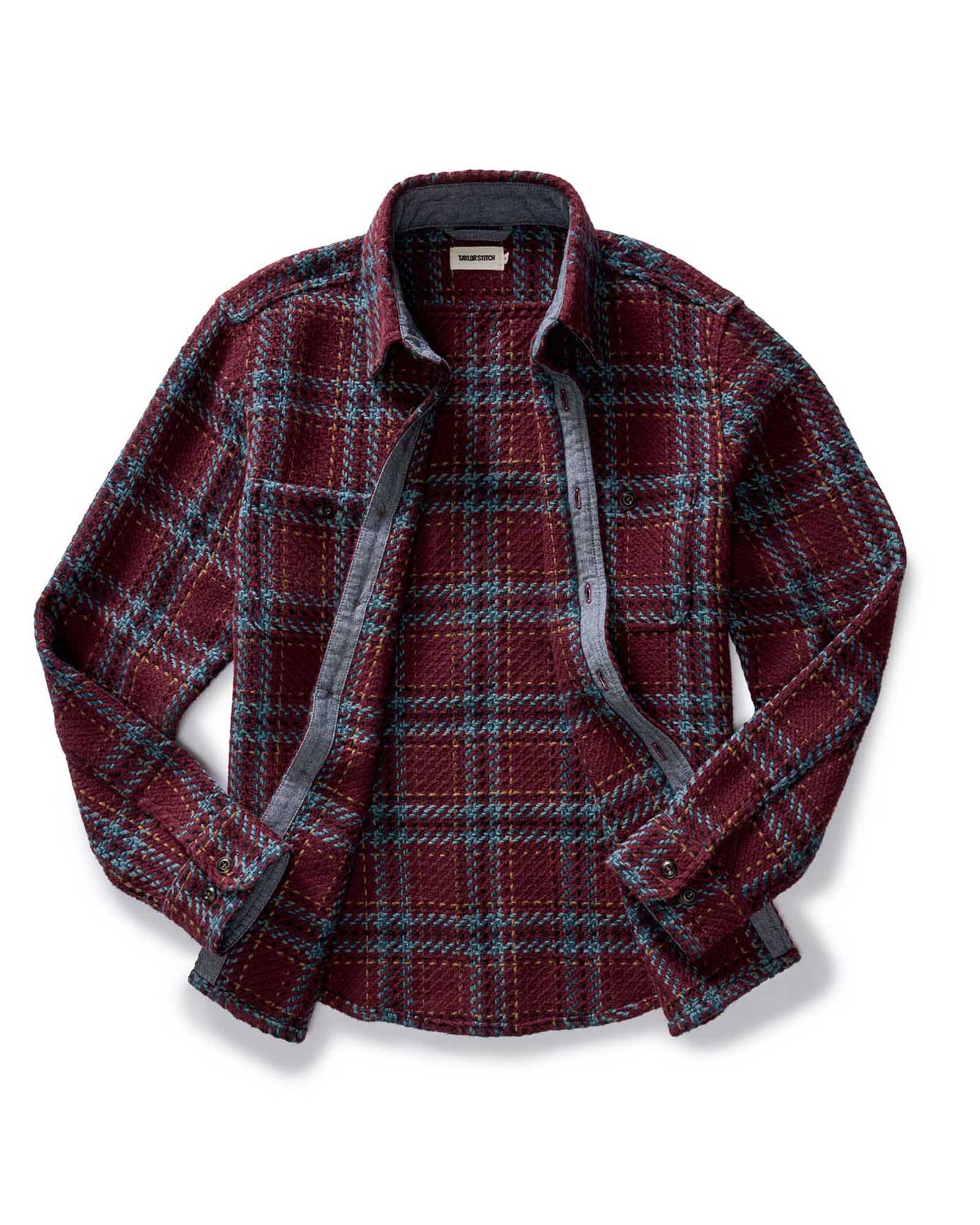 Overshirt in Port Plaid U8006