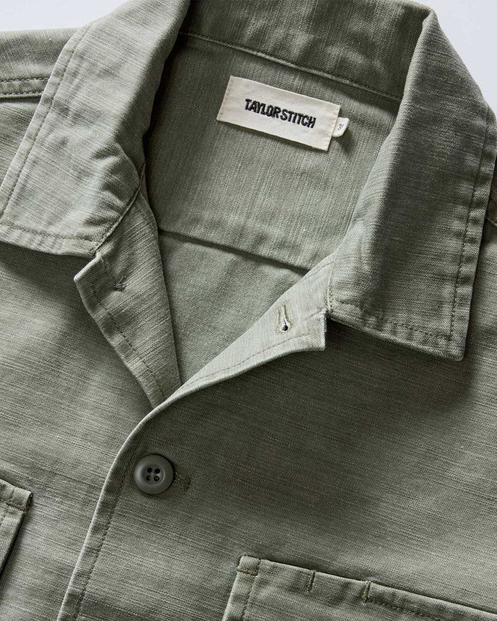 Field Olive Reverse Sateen Short Sleeve Surplus Shirt U56033