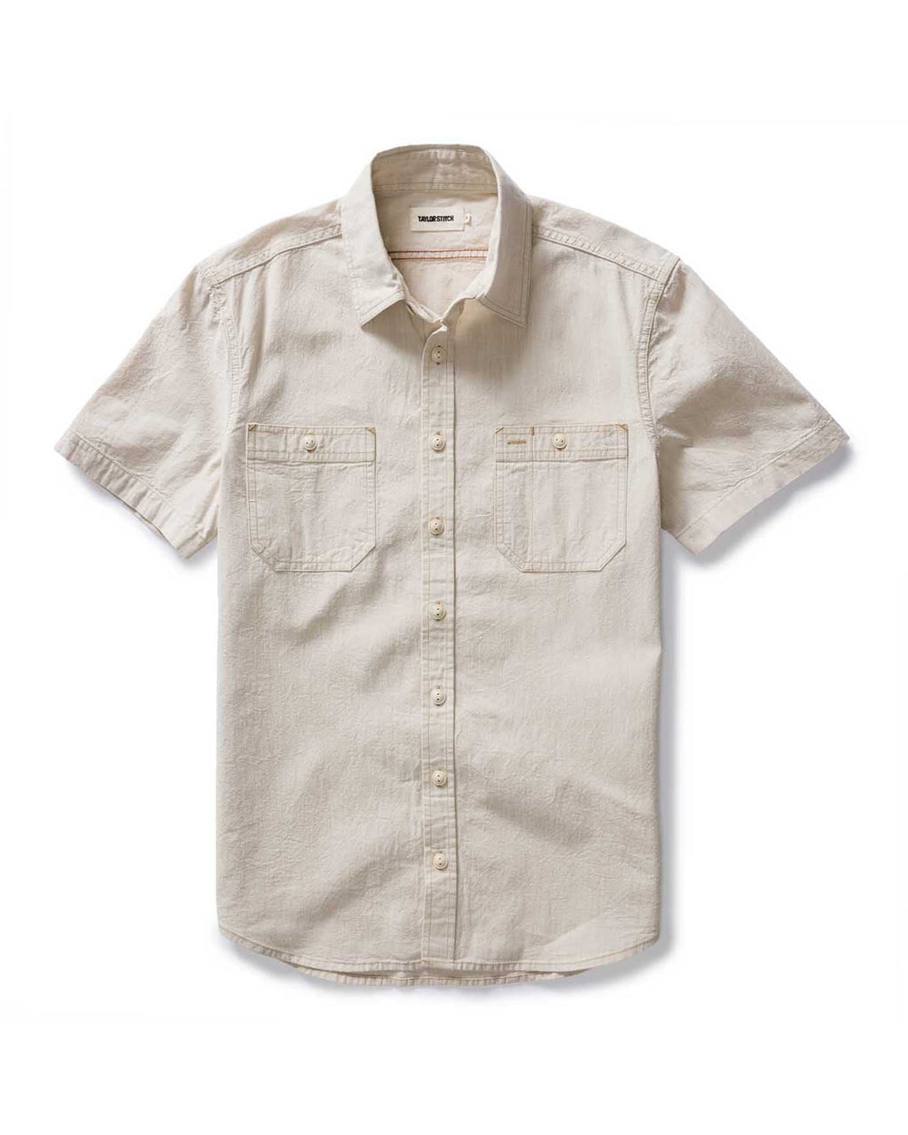 Natural Selvedge Chambray Utility Shirt W536813
