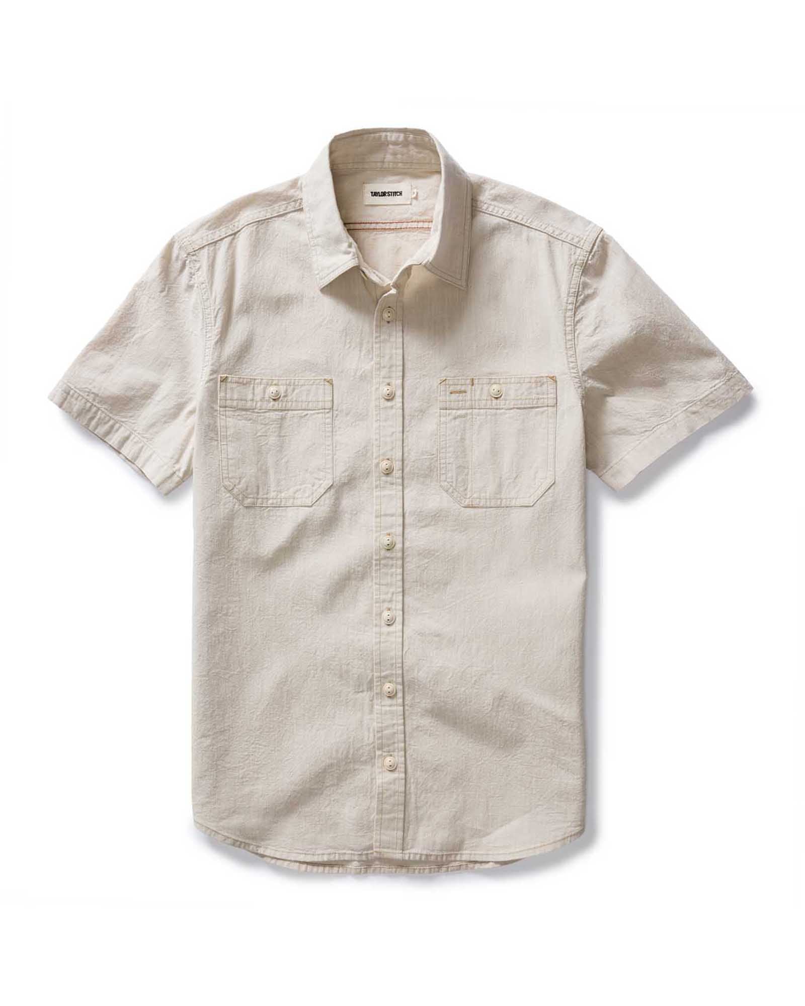 Natural Selvedge Chambray Utility Shirt W536813