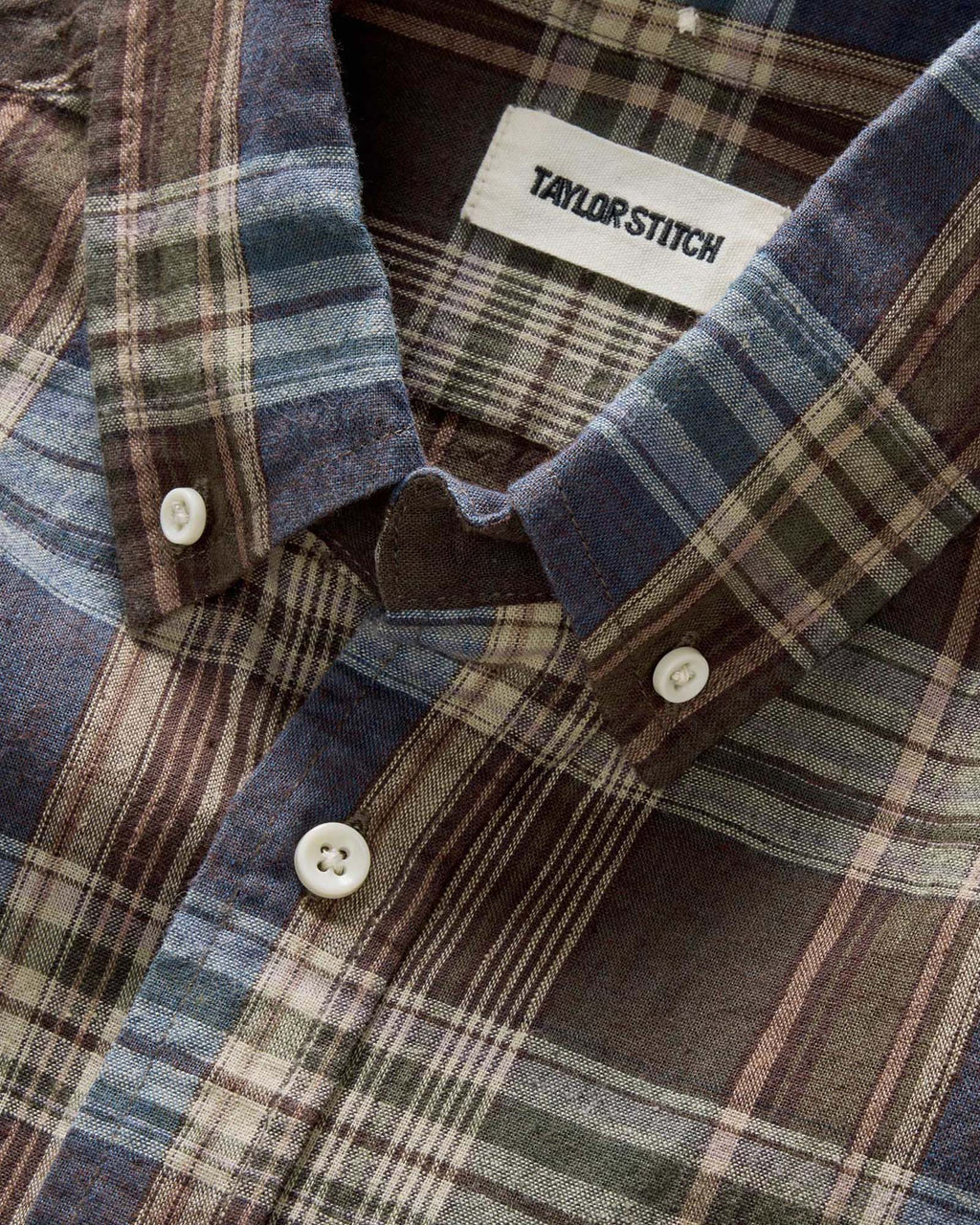 Atlantic Blue Plaid Short Sleeve Jacket X4679
