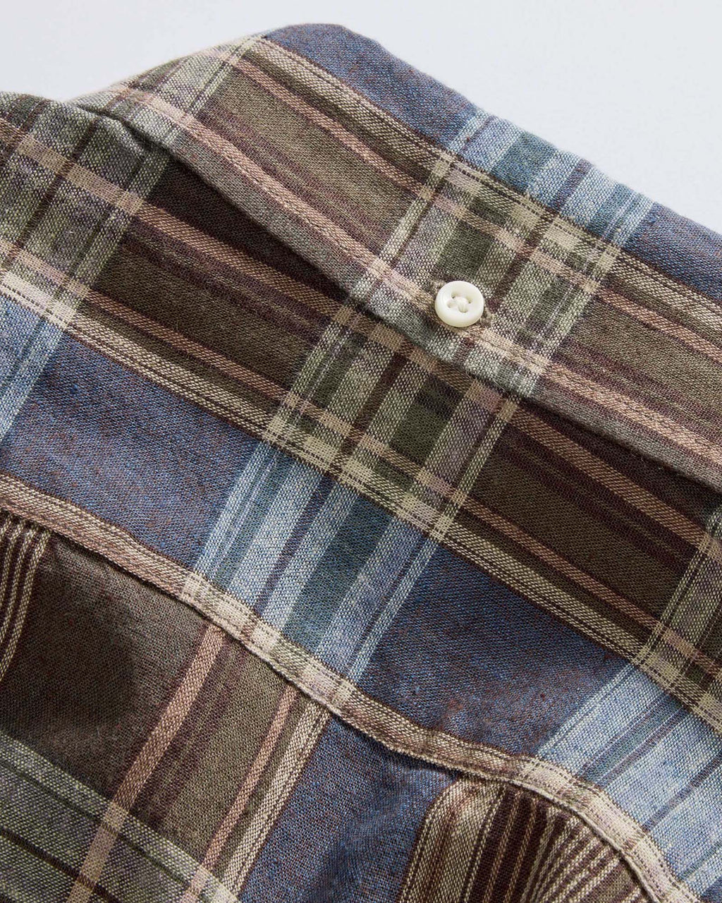 Atlantic Blue Plaid Short Sleeve Jacket X4679