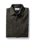 Heather Army Knit Shirt Z1618