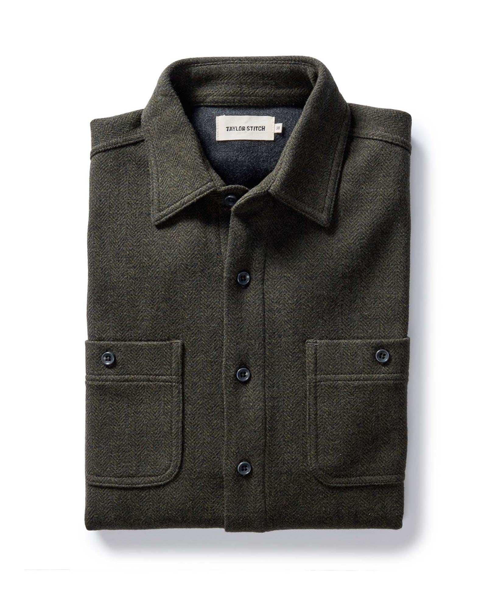 Heather Army Knit Shirt Z1618