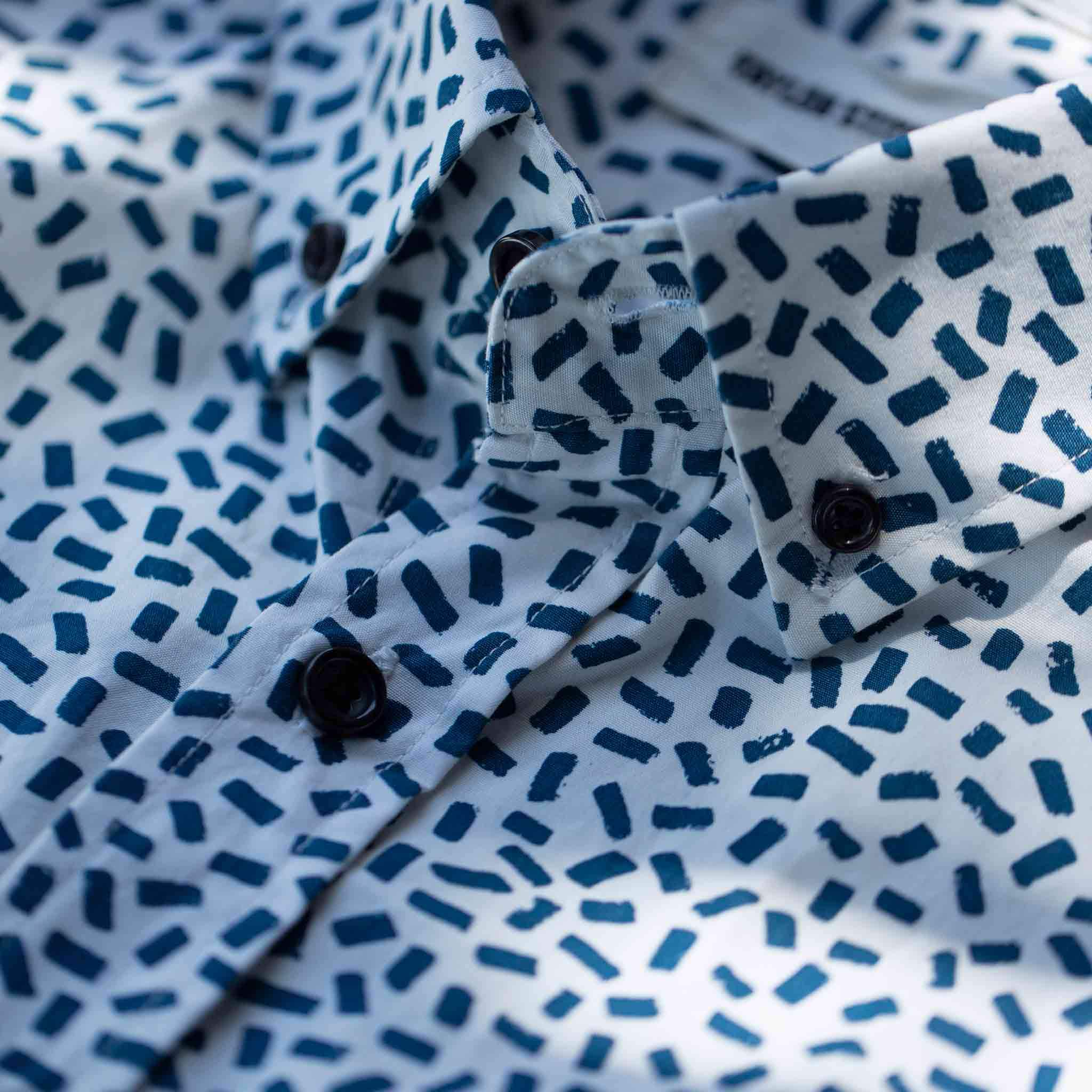 The Short Sleeve Jack in Brush Strokes