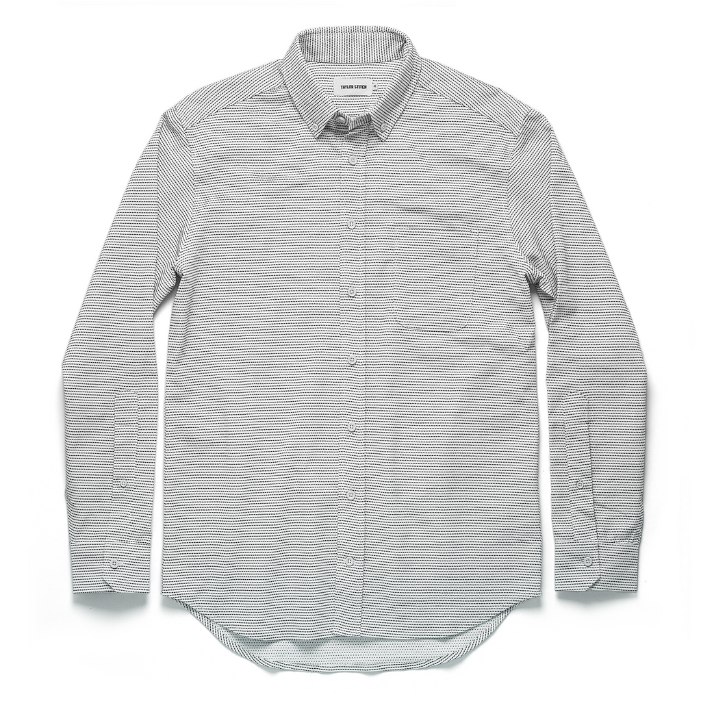 The Jack in White Reverse Jacquard