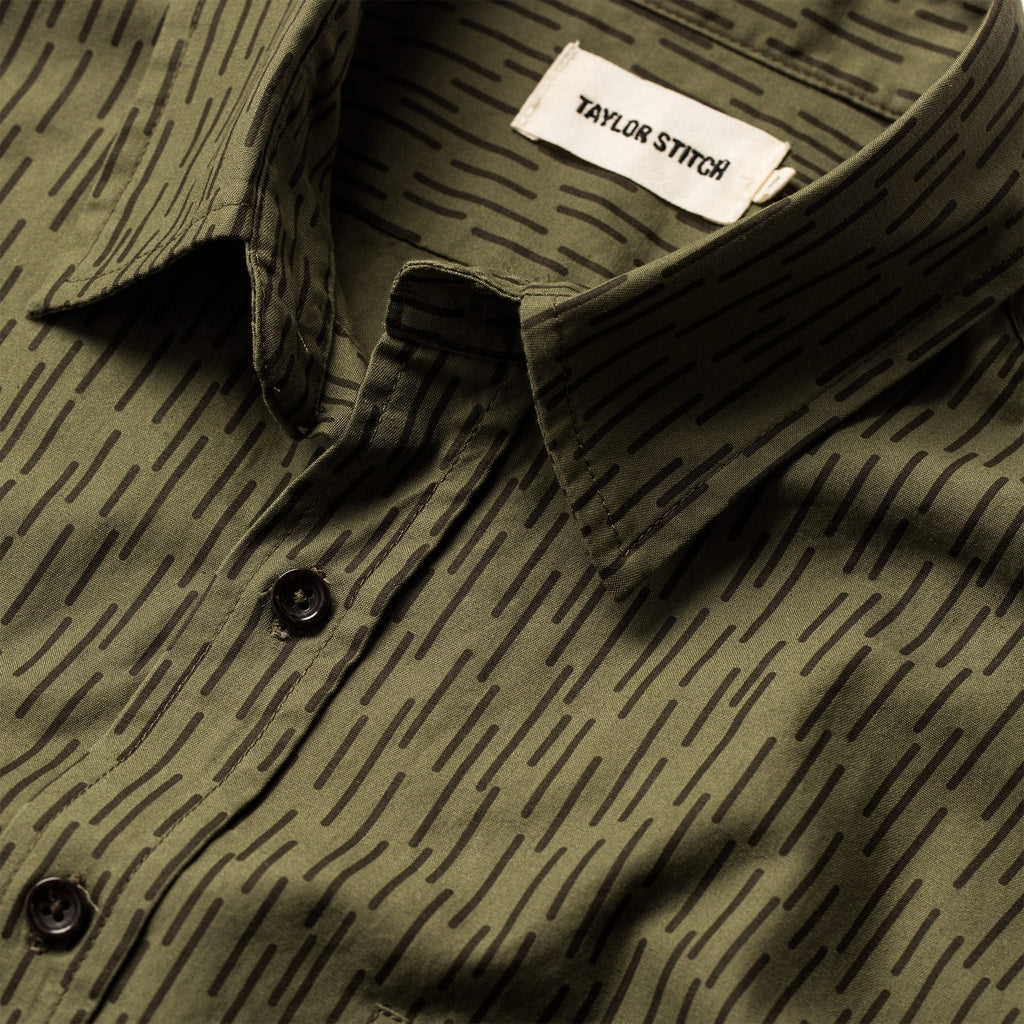 The Short Sleeve California in Rain Drop Camo