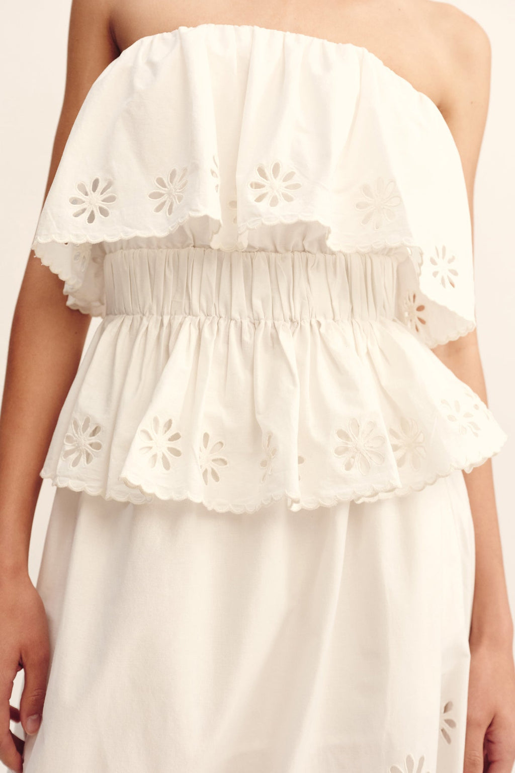 CECILIA STRAPLESS TOP