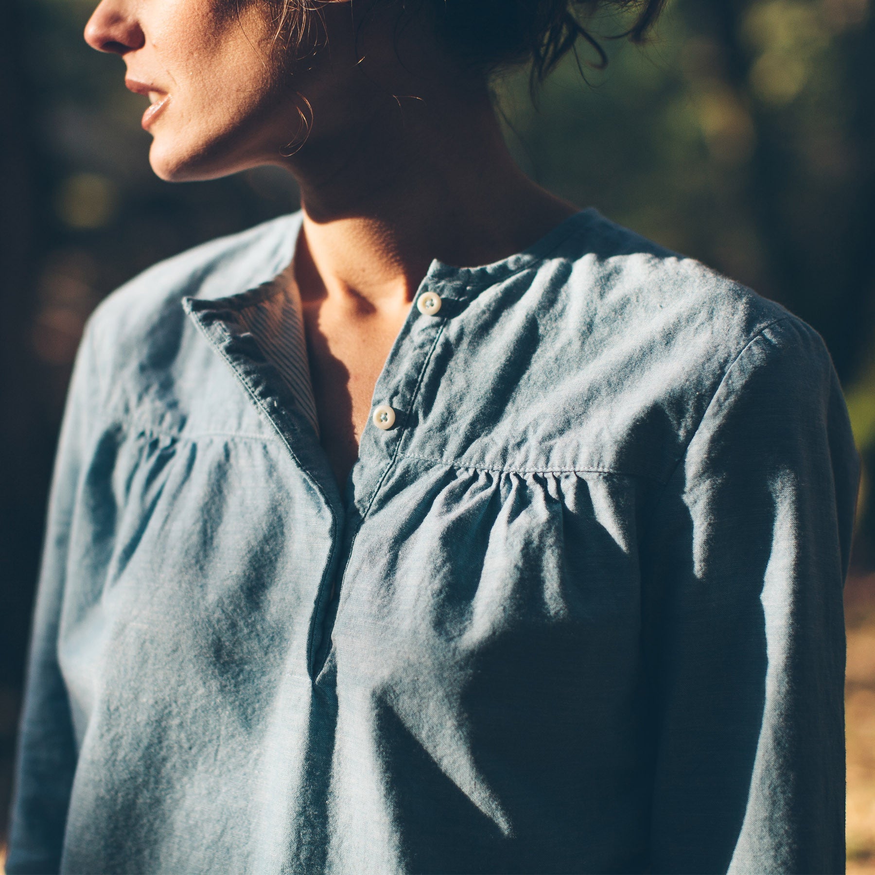 Chambray Shirt B5267