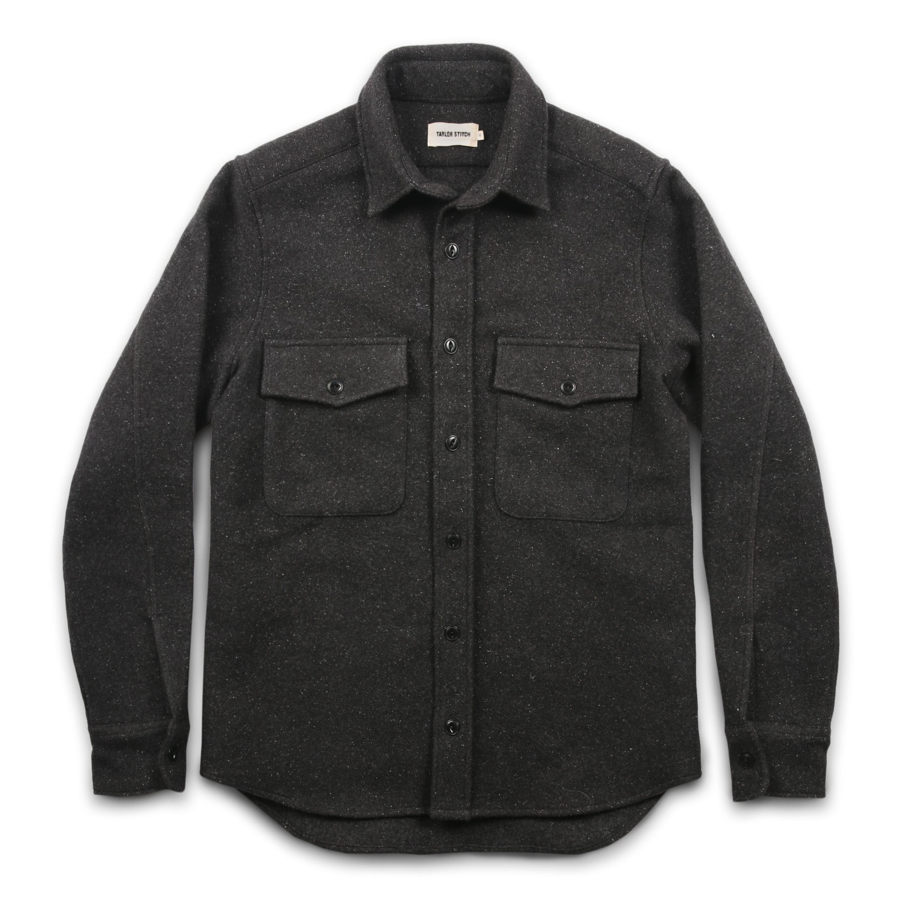 The Maritime Shirt Jacket in Charcoal