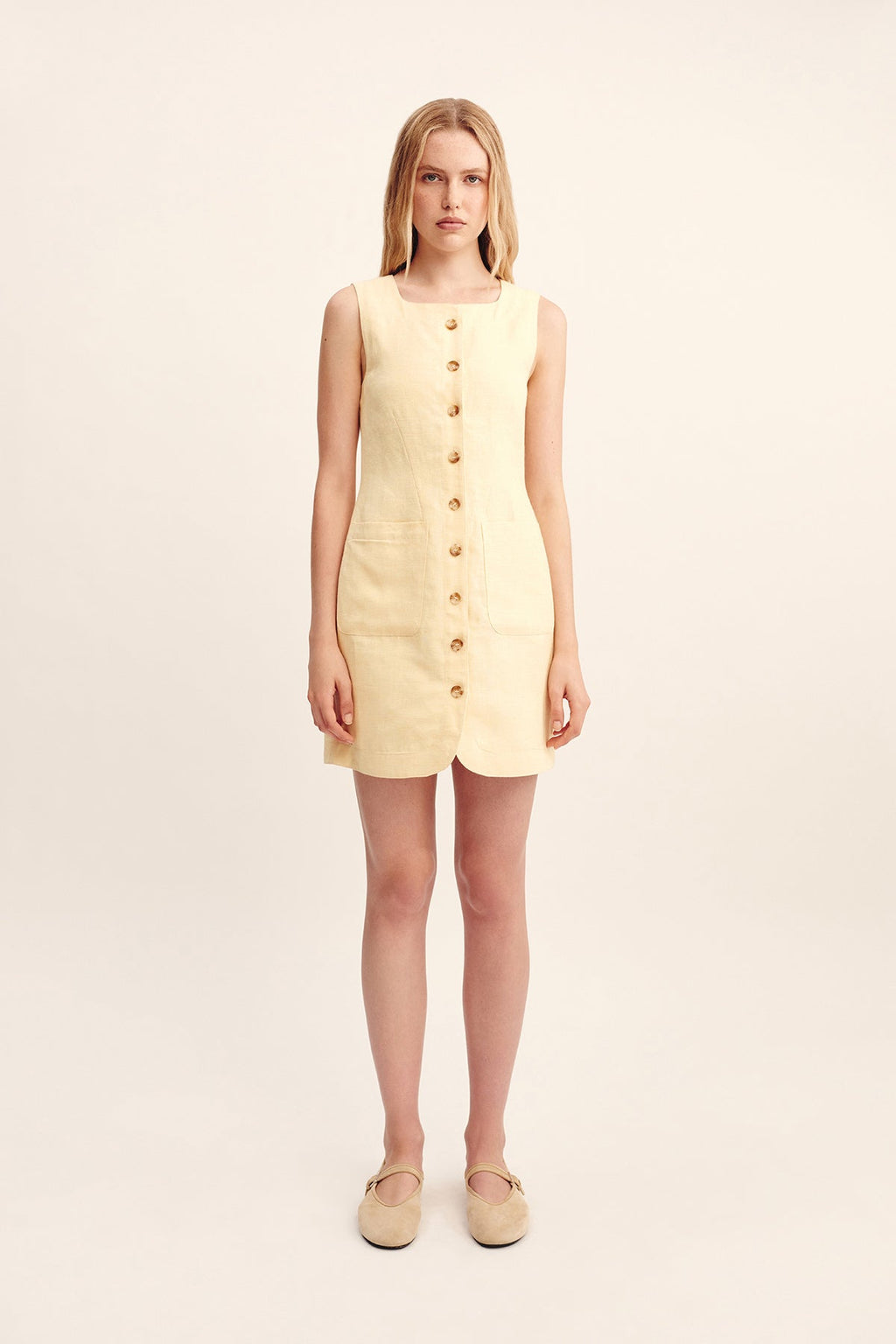 EMMA BUTTON DOWN DRESS