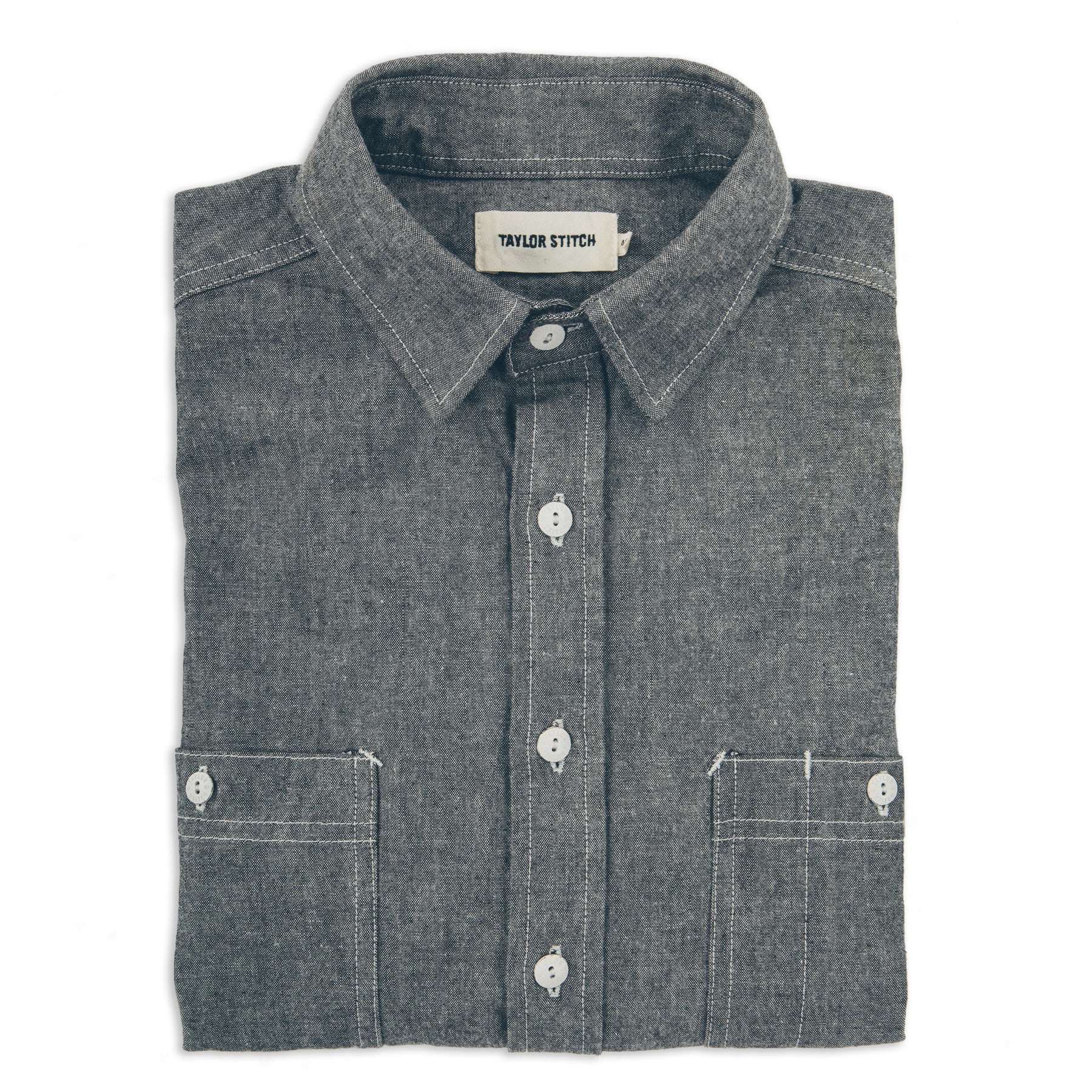 The California in Charcoal Everyday Chambray