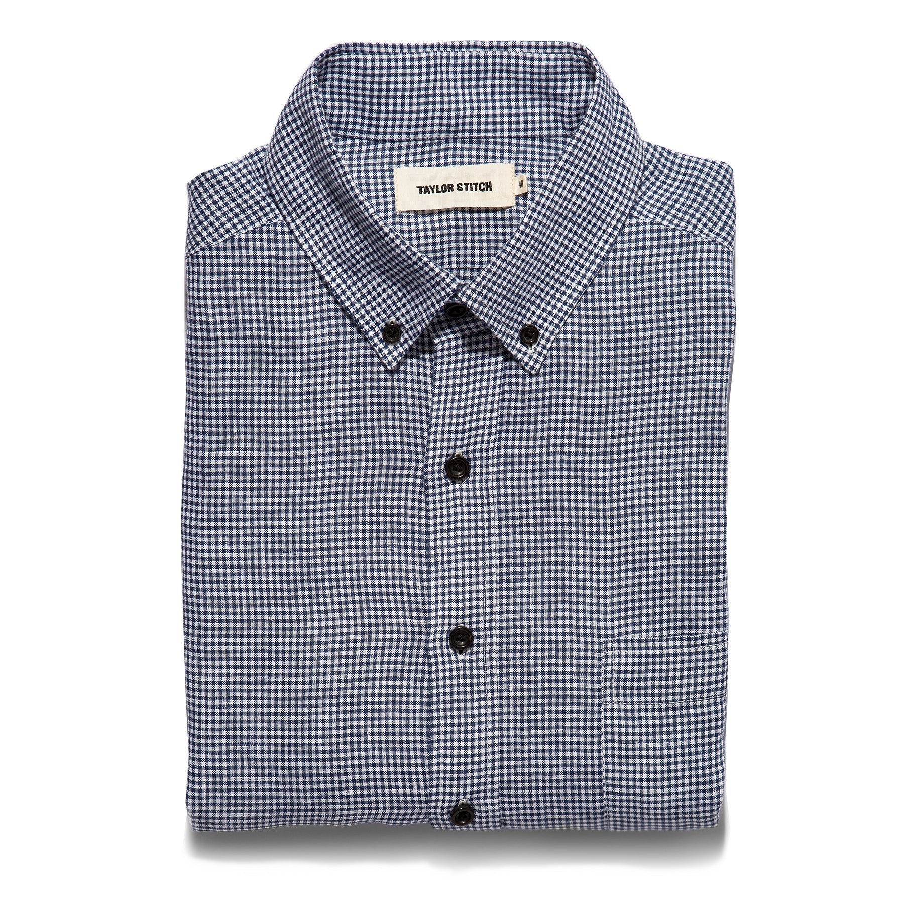 Navy Mini Gingham Linen Jack N71994