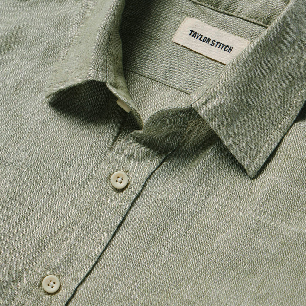 The Short Sleeve California in Army Hemp