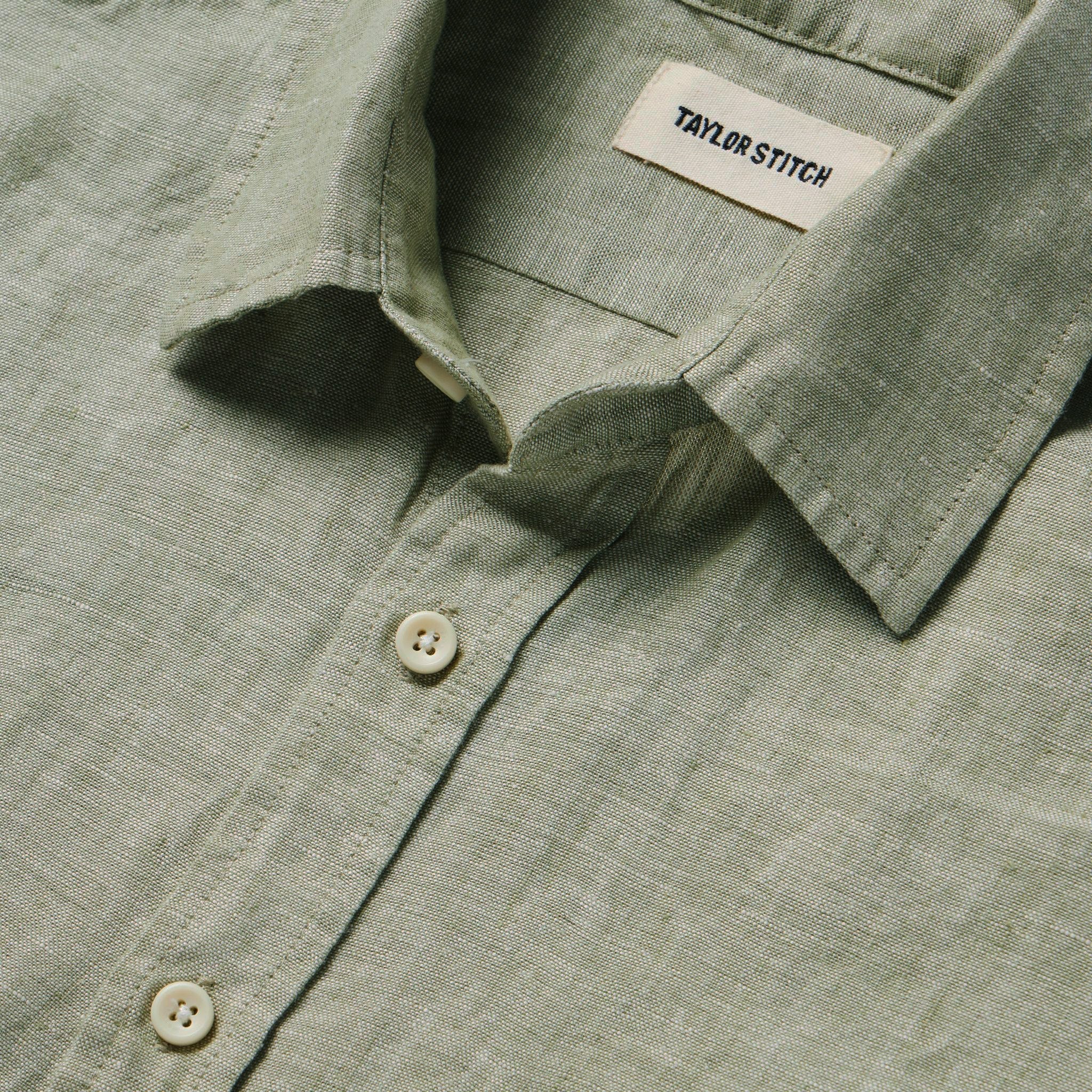 The Short Sleeve California in Army Hemp